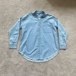 NWT Aerie Light Blue Button Down Shirt